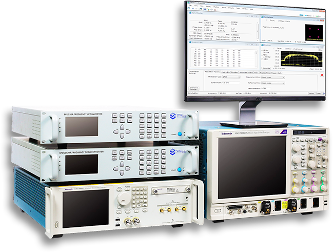 UGA8000A宽带矢量信号产生和分析系统
